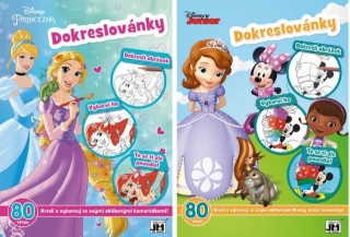 Omaľovánky Dokresľovačky A4 JM