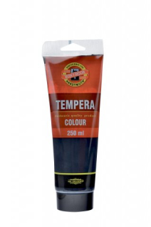 Farby temperové 250ml KOH-I-NOOR čierna