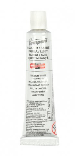 Farby temperové 16ml KOH-I-NOOR beloba titánová