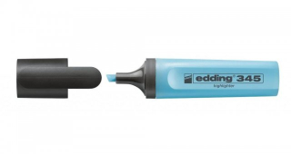 Zvýrazňovač EDDING "345" modrý