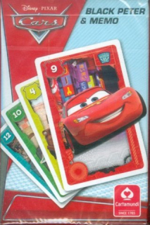 Karty hracie - Čierny Peter Disney Cars 2016