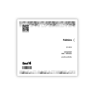 Faktúra-daňový doklad/100listov NCR 