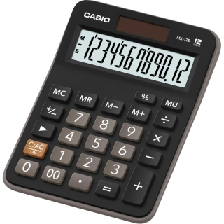 Kalkulačka CASIO MX-12 B BK stolová