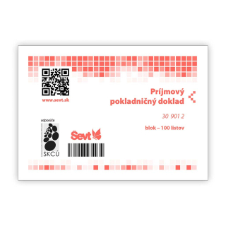 Príjmový pokladničný doklad s DPH 