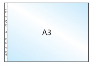 Euroobal HERLITZ A3 U 50mic/50ks lesklý