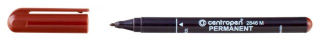 Popisovač CENTROPEN "2846" 1mm, permanent, hnedý