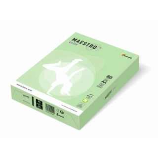 Farebný papier IQ color stredná zelená MG28, A4 80g /500 listov