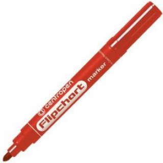 Popisovač CENTROPEN "8550" na flipchart červený