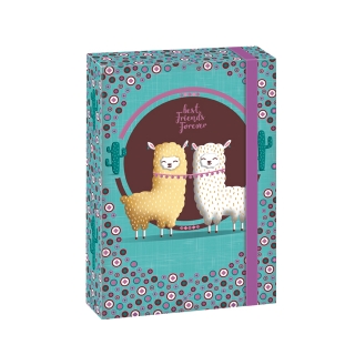 Box na zošity A5 ARS UNA Lama Best Friends