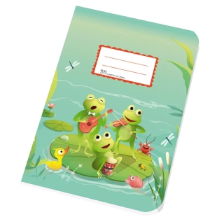 Zošit A5 511 s pomocnou liniatúrou 10 listov