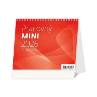 Kalendár stolový 2026 Pracovný Mini