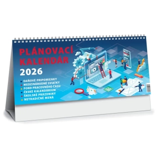 Kalendár stolový 2026 Pracovný Plánovací Maxi