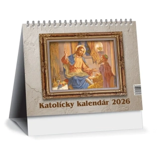 Kalendár stolový 2026 Katolícky