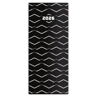 Diár 2026 mesačný vreckový NAPOLI design 3