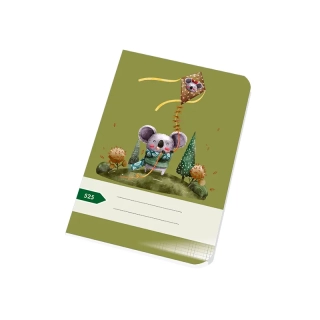 Zošit A5 525 štvorčekovaný 20 listov