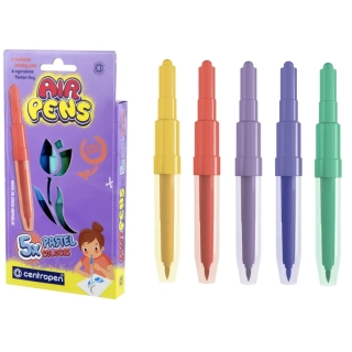 Fúkacie fixky CENTROPEN 1500/5 Pastel Colours
