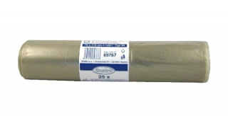 Vrecia na odpad PE 120l 70x110cm/25ks transparentné