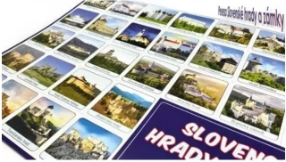 Karty hracie - Pexeso Slovenské hrady a zámky