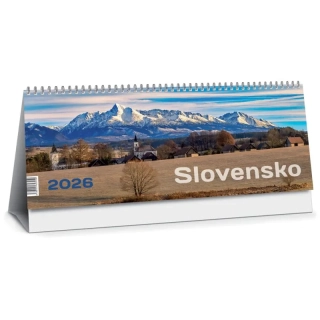 Kalendár stolový 2026 Slovensko