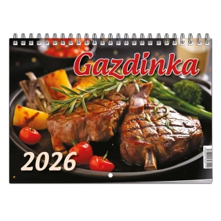Kalendár nástenný 2026 Gazdinka