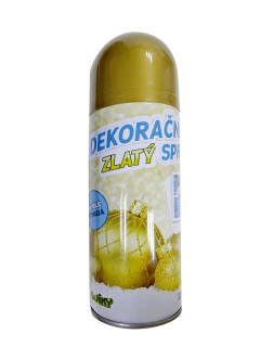 Dekoračný sprej/250ml zlatý