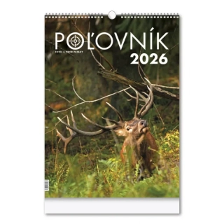 Kalendár nástenný 2026 Poľovník
