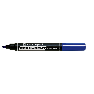 Popisovač CENTROPEN "8576" 1-4,6mm, permanent, modrý