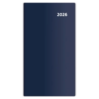 Diár 2026 dvojtýždenný vreckový TORINO modrý