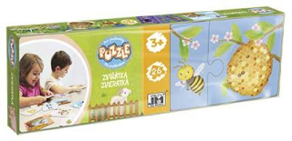 Puzzle pre predškolákov - Zvieratá