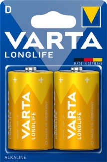 Batéria VARTA D veľkokapacitná Longlife/2ks