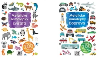 Samolepky metalické JM