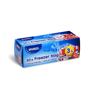 Vrecká do mrazničky (LDPE) 3l 25x32/30ks
