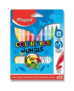 Popisovač MAPED Color Peps Jungle/sada 12ks