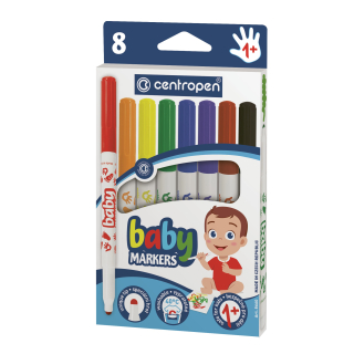 Popisovač CENTROPEN 8660 Baby Marker/sada 8ks