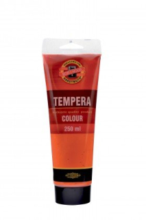Farby temperové 250ml KOH-I-NOOR červeň svetlá