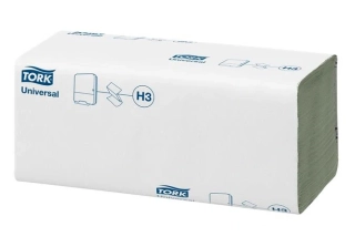 Papierové utierky TORK Universal Z pre systém H3 2-vrstvové/20 bal. zelené