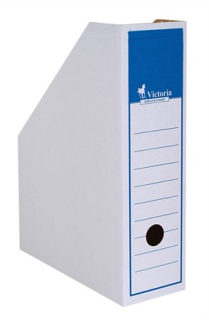Stojan na spisy VICTORIA 80mm biely
