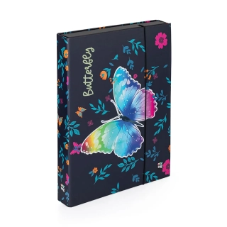 Box na zošity A4 KARTON P+P Jumbo Motýľ