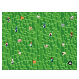 Obrus PVC 50x65cm na lavicu Playworld