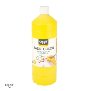 Farby temperové 1000ml CREALL základná žltá