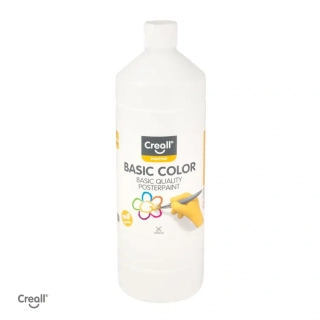 Farby temperové 1000ml CREALL biela