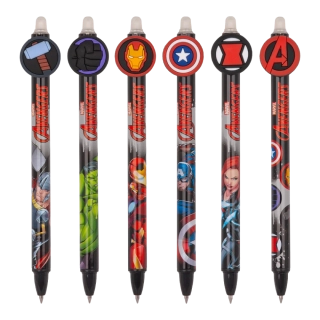 Pero gumovacie 0,5mm Colorino - Avengers II., modré