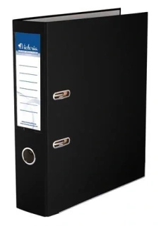Kancelársky zakladač A4 pákový VICTORIA 7,5cm čierny