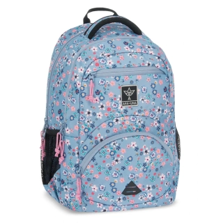 Školský batoh ARS UNA 583 Pearl Blossom Blue