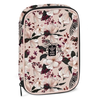 Peračník ARS UNA Flower Pink poschodový 1zipsový
