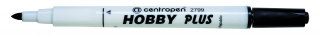 Popisovač CENTROPEN "Hobby plus 2799" 1,5-3mm permanent, čierny