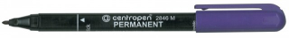Popisovač CENTROPEN "2846" 1mm, permanent, fialový