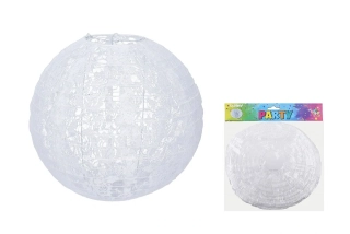 Lampión guľa 30cm Kvetina