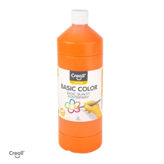 Farby temperové 1000ml CREALL oranžová
