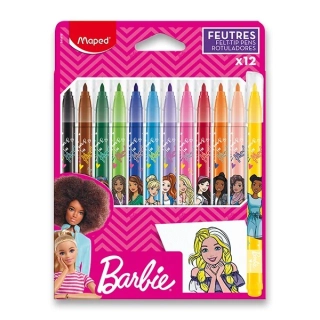 Popisovač MAPED Barbie/sada 12ks
